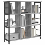 Libreria Grigio Sonoma 102 x 32 x 104,5 cm Legno truciolato