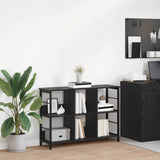 Libreria Rovere Nero 102 x 32 x 72,5 cm Legno truciolato