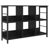 Libreria Rovere Nero 102 x 32 x 72,5 cm Legno truciolato