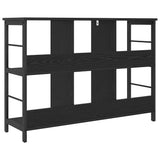 Libreria Rovere Nero 102 x 32 x 72,5 cm Legno truciolato