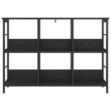 Libreria Rovere Nero 102 x 32 x 72,5 cm Legno truciolato