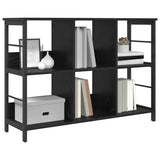 Libreria Rovere Nero 102 x 32 x 72,5 cm Legno truciolato