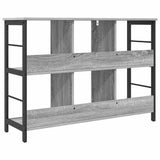 Libreria Grigio Sonoma 102 x 32 x 72,5 cm Legno truciolato