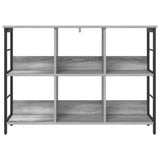 Libreria Grigio Sonoma 102 x 32 x 72,5 cm Legno truciolato