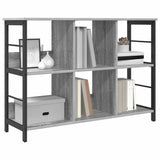 Libreria Grigio Sonoma 102 x 32 x 72,5 cm Legno truciolato