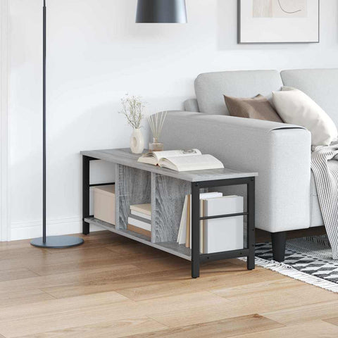 Libreria Grigio Sonoma 102 x 32 x 40,5 cm Legno truciolato