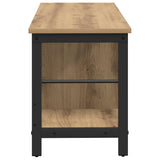 Libreria Rovere artigianale 102 x 32 x 40,5 cm