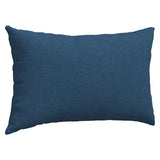 Cuscini da Divano 2 pcs Blu 50 x 30 cm Tessuto