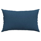 Cuscini da Divano 2 pcs Blu 50 x 30 cm Tessuto