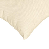 Cuscini da Divano 2 pcs Crema 50 x 30 cm Tessuto in Cords