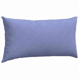 Cuscini da Divano 2 pcs Blu 80 x 40 cm Tessuto