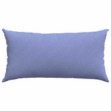 Cuscini da Divano 2 pcs Blu 80 x 40 cm Tessuto