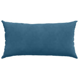 Cuscini da Divano 2 pcs Blu 80 x 40 cm Tessuto in Cords