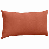 Cuscini da Divano 2 pcs Rosso Arancio 80 x 40 cm