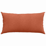 Cuscini da Divano 2 pcs Rosso Arancio 80 x 40 cm