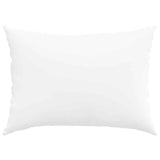 Cuscini da Divano 2 pcs Bianco 70 x 50 cm Tessuto