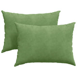 Cuscini da Divano 2 pcs Verde chiaro 70 x 50 cm
