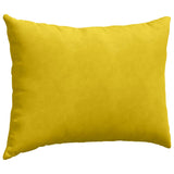 Cuscini da Divano 2 pcs Giallo 70 x 50 cm Tessuto in Cords