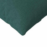 Cuscini da Divano 2 pcs Verde Scuro 120 x 40 cm Tessuto