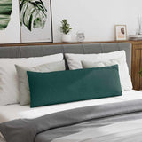 Cuscini da Divano 2 pcs Verde Scuro 120 x 40 cm Tessuto