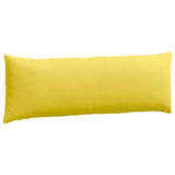 Cuscini da Divano 2 pcs Giallo Chiaro 120 x 40 cm Tessuto