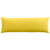 Cuscini da Divano 2 pcs Giallo Chiaro 120 x 40 cm Tessuto