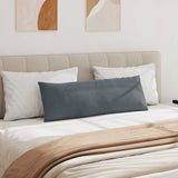 Cuscini da Divano 2 pcs Grigio scuro 120 x 40 cm