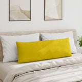Cuscini da Divano 2 pcs Giallo 120 x 40 cm Tessuto in Cords