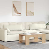 Cuscini da Divano 2 pcs Crema 120 x 40 cm Tessuto in Cords