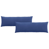 Cuscini da Divano 2 pcs Blu Polizia 120 x 40 cm