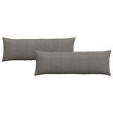 Cuscini da Divano 2 pcs Grigio chiaro 120 x 40 cm