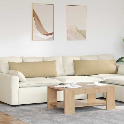 Cuscini da Divano 2 pcs Grigio Verde 120 x 40 cm