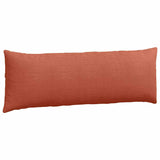 Cuscini da Divano 2 pcs Rosso Arancio 120 x 40 cm