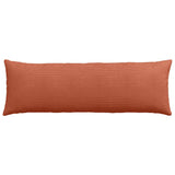 Cuscini da Divano 2 pcs Rosso Arancio 120 x 40 cm