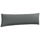 Cuscini da Divano 2 pcs Grigio scuro 145 x 40 cm Tessuto