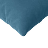 Cuscini da Divano 2 pcs Blu 145 x 40 cm Tessuto in Cords