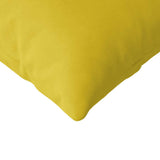 Cuscini da Divano 2 pcs Giallo 145 x 40 cm Tessuto in Cords