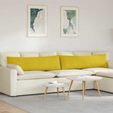 Cuscini da Divano 2 pcs Giallo 145 x 40 cm Tessuto in Cords