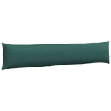Cuscini da Divano 2 pcs Verde Scuro 200 x 40 cm Tessuto