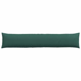 Cuscini da Divano 2 pcs Verde Scuro 200 x 40 cm Tessuto
