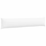 Cuscini da Divano 2 pcs Bianco 200 x 40 cm Tessuto