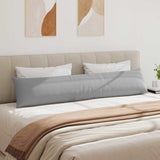 Cuscini da Divano 2 pcs Grigio 200 x 40 cm Tessuto