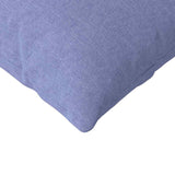 Cuscini da Divano 2 pcs Blu 200 x 40 cm Tessuto