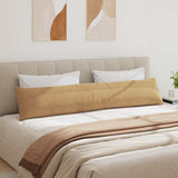 Cuscini da Divano 2 pcs Marrone 200 x 40 cm Tessuto in Cords