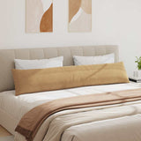 Cuscini da Divano 2 pcs Marrone 200 x 40 cm Tessuto in Cords