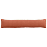 Cuscini da Divano 2 pcs Rosso Arancio 200 x 40 cm