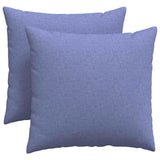 Cuscini da Divano 2 pcs Blu 45 x 45 cm Tessuto