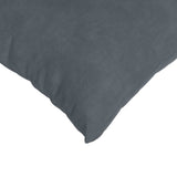 Cuscini da Divano 2 pcs Grigio scuro 45 x 45 cm