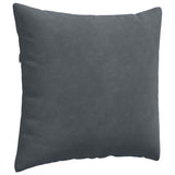 Cuscini da Divano 2 pcs Grigio scuro 45 x 45 cm