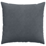 Cuscini da Divano 2 pcs Grigio scuro 45 x 45 cm